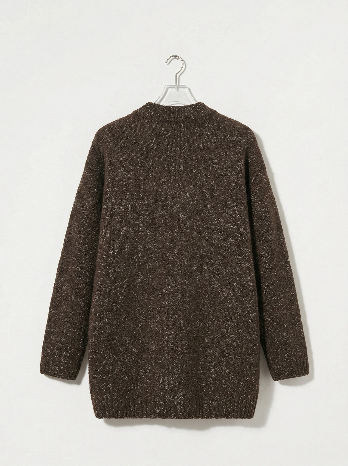 A-12 The Earth-Tone Textured Cardigan