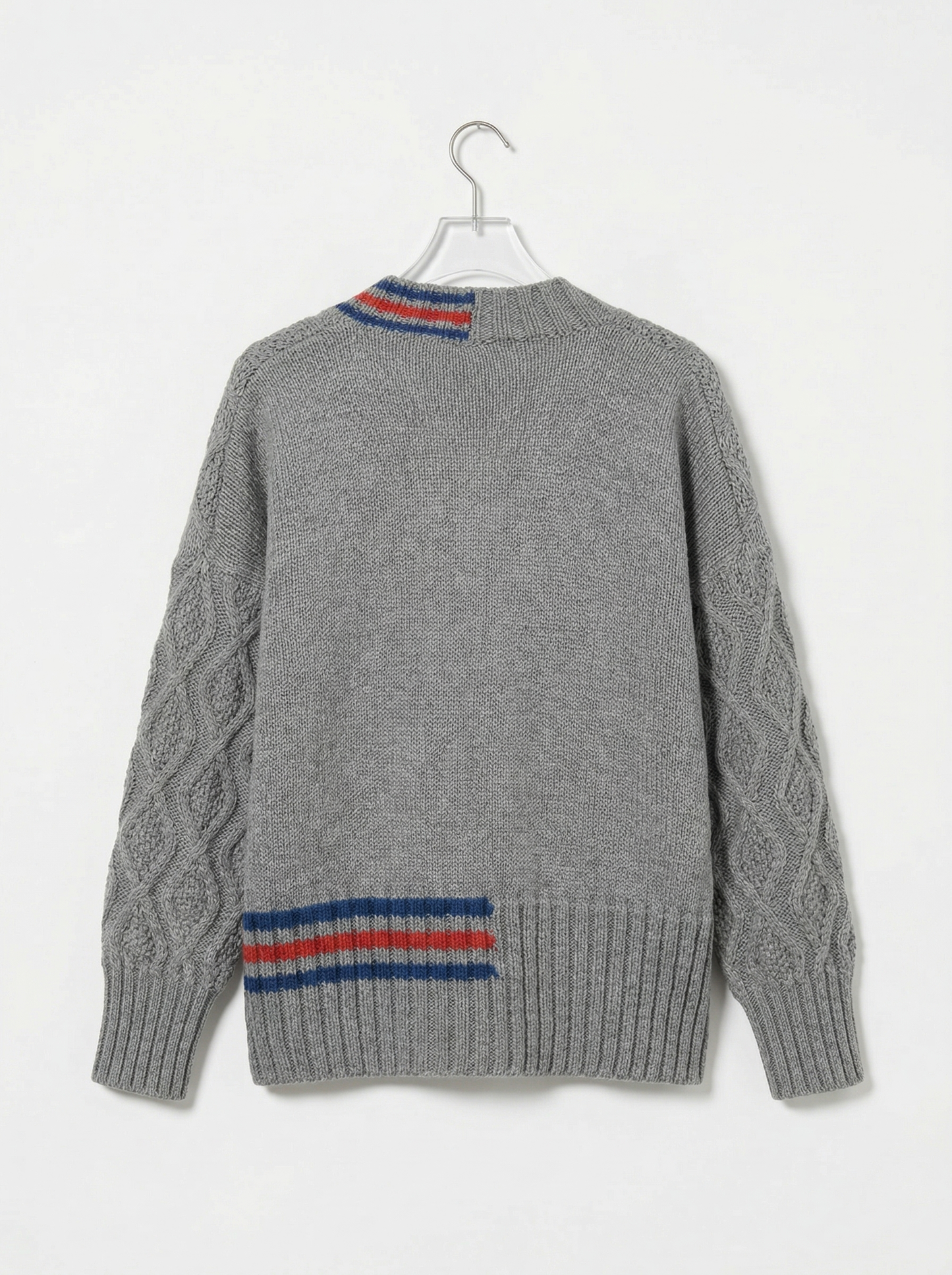 A-13 The Asymmetric Varsity Cardigan