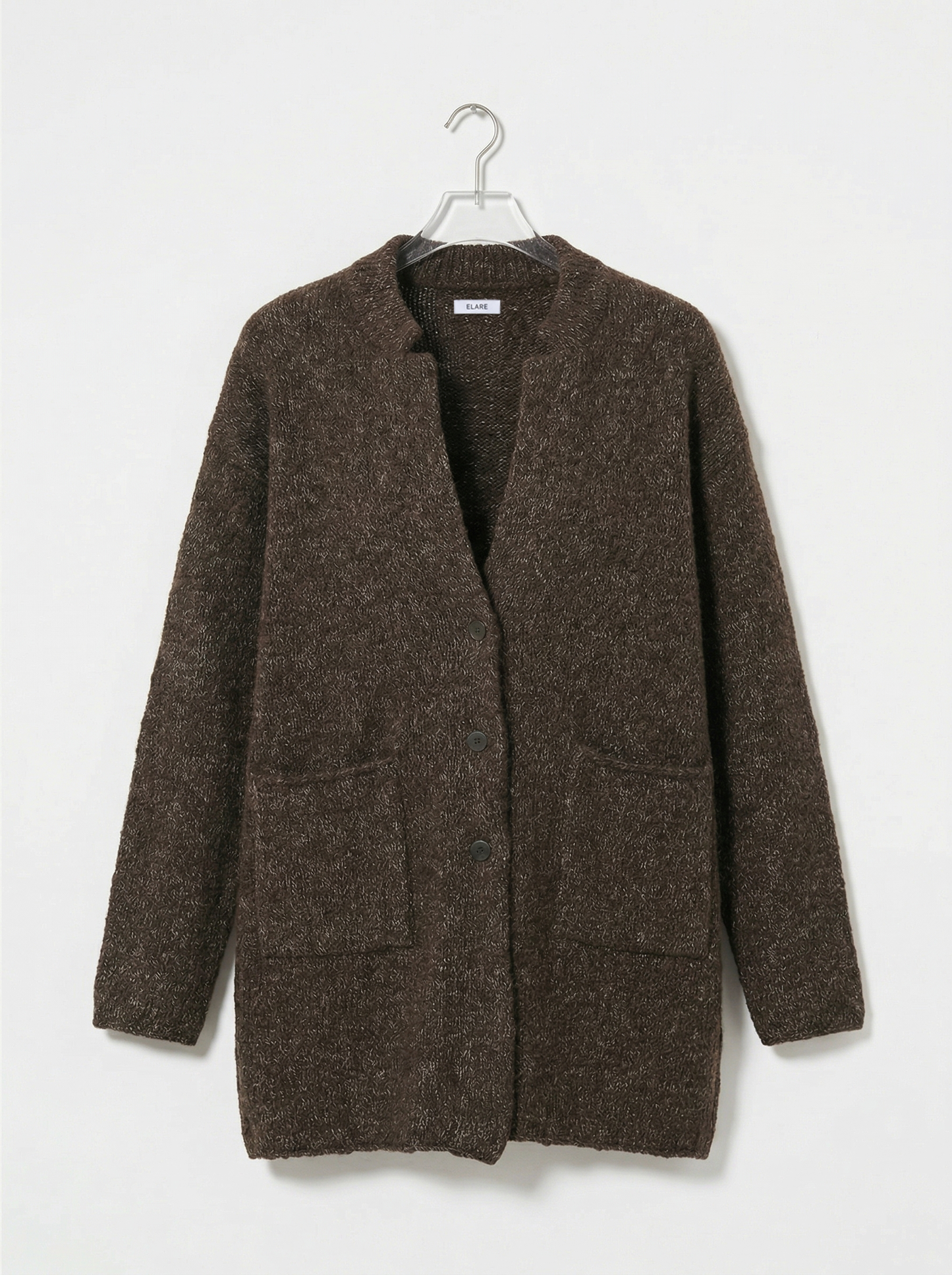 A-12 The Earth-Tone Textured Cardigan