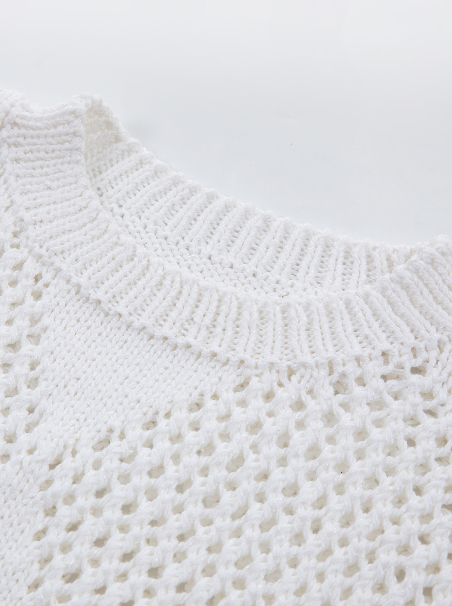 A-15 The Hand-Knit Cotton-Silk Vest