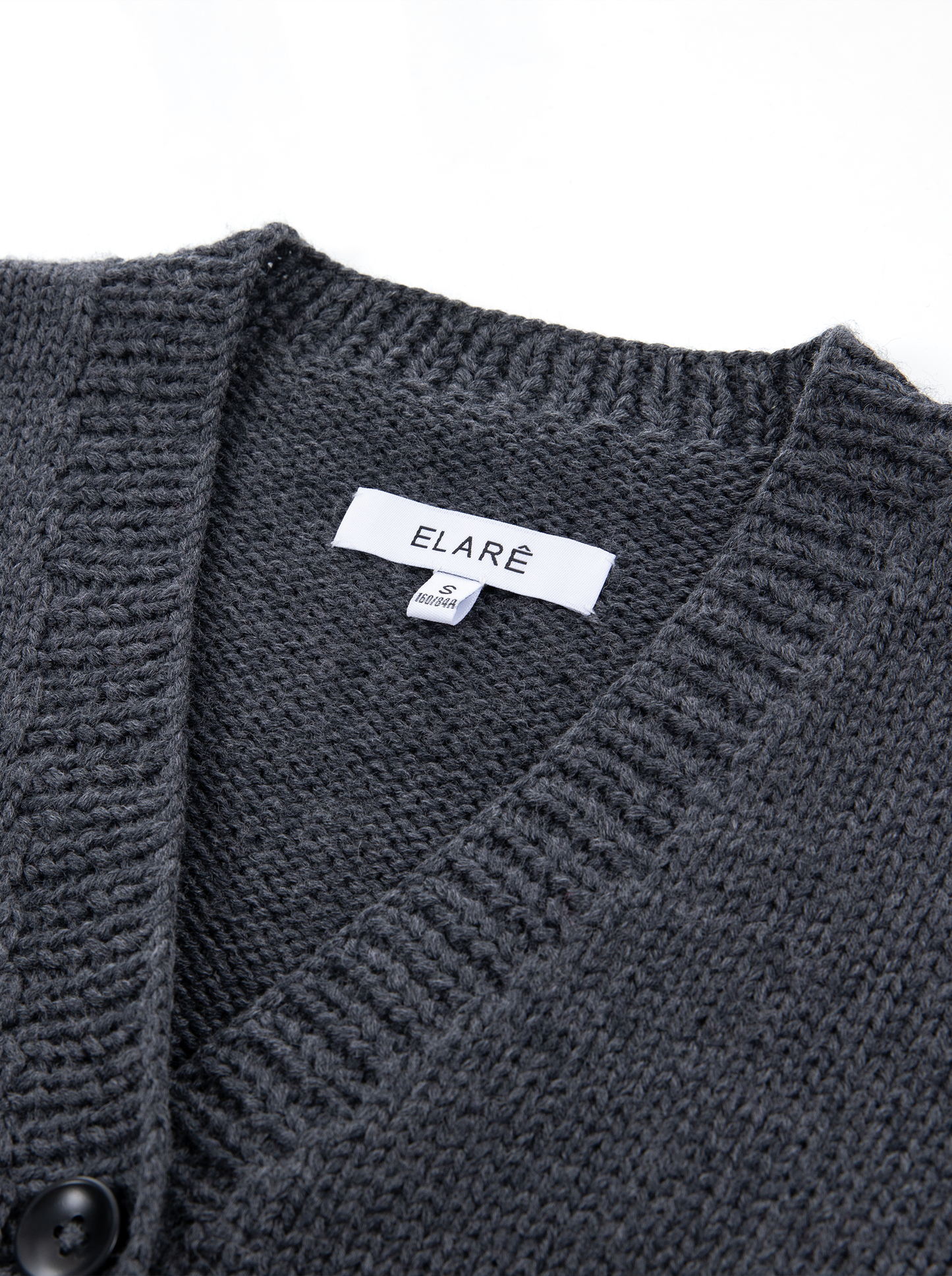 A-05 Hand-Knit Textured Crop Cardigan