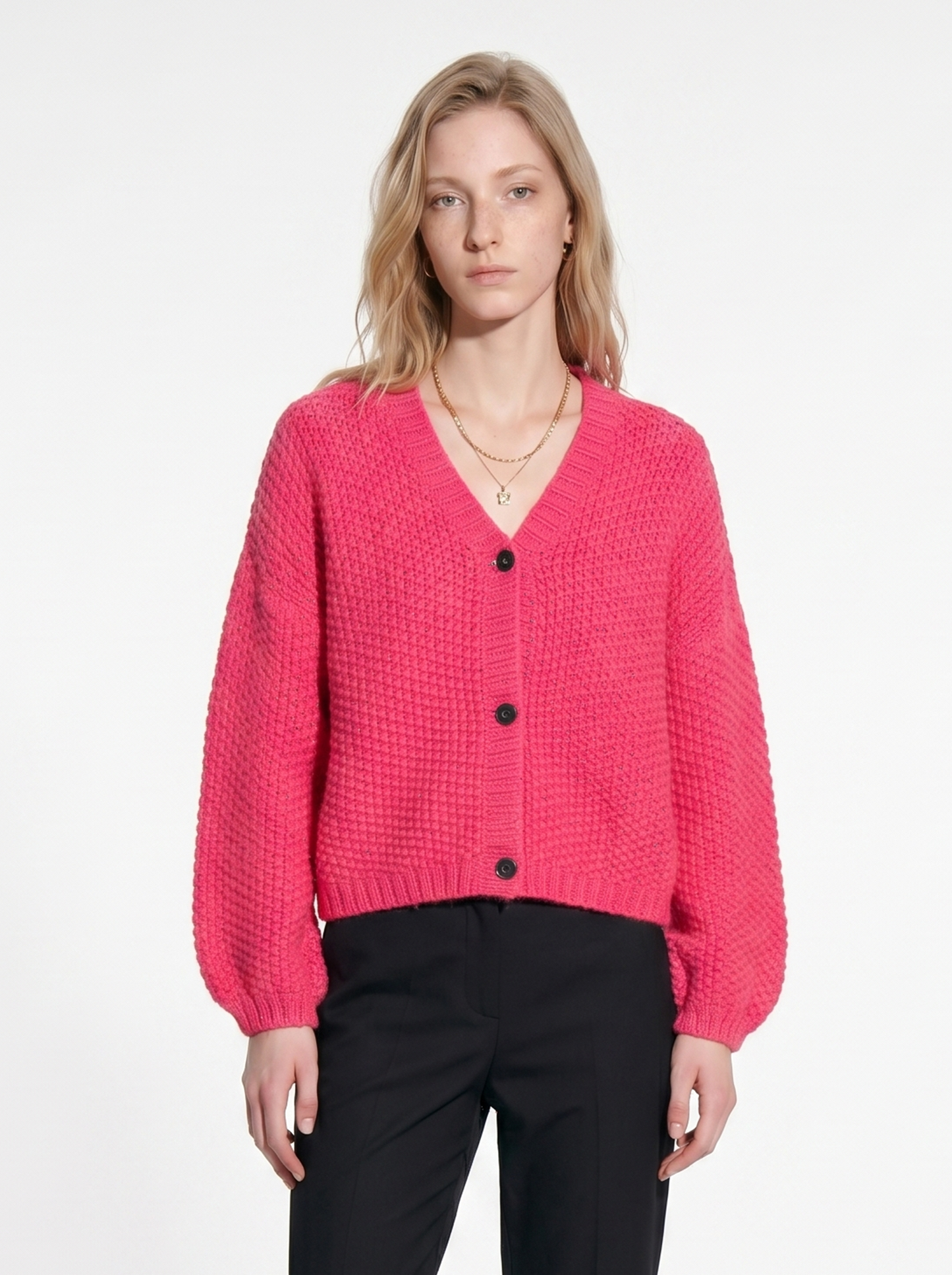 A-09 The Balloon Sleeve Cardigan