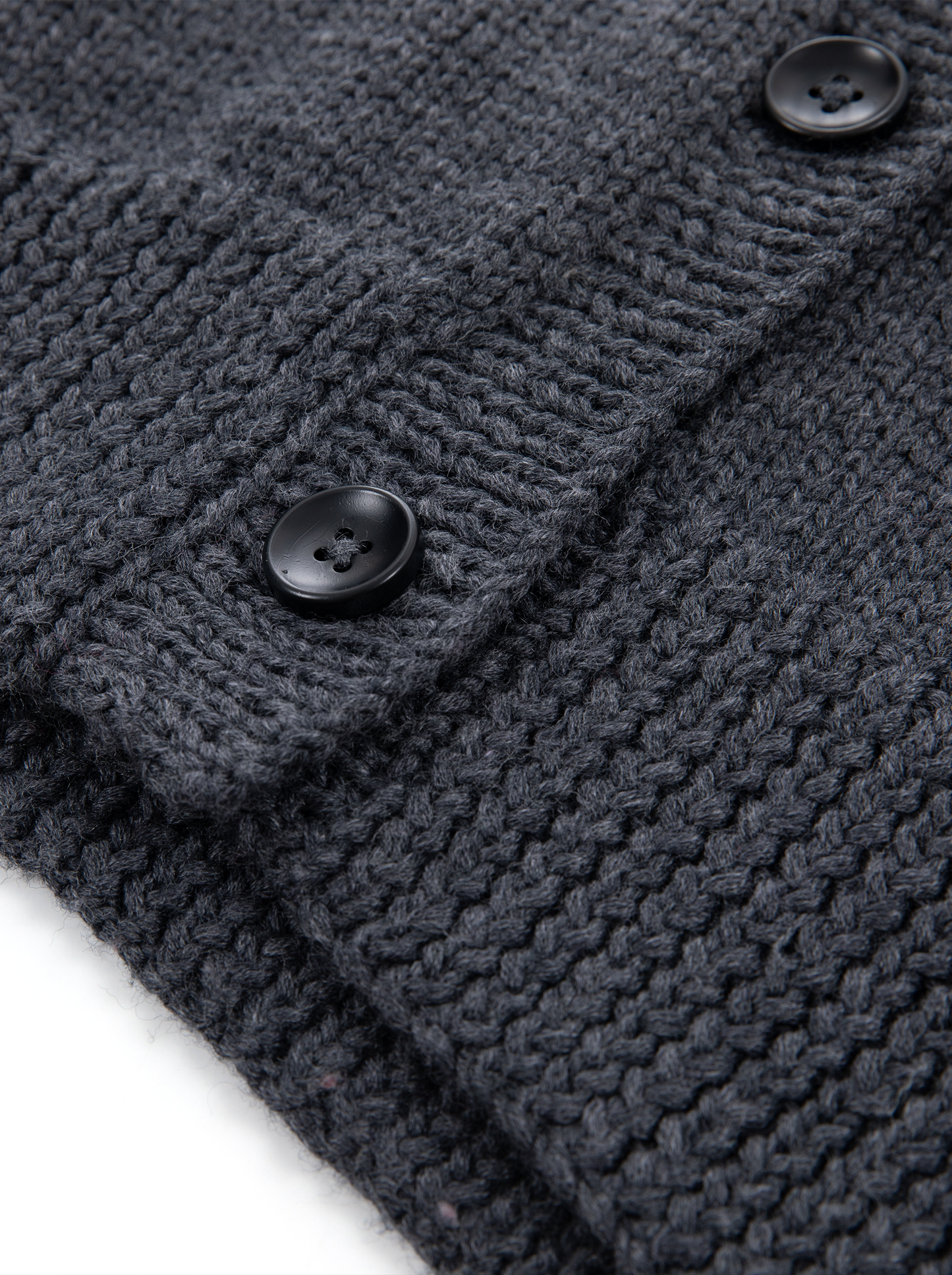 A-05 Hand-Knit Textured Crop Cardigan