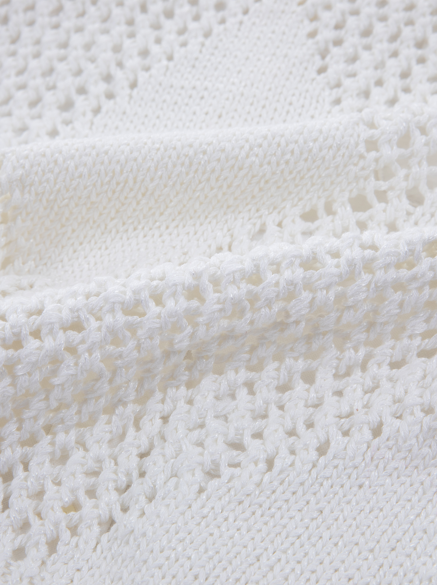 A-15 The Hand-Knit Cotton-Silk Vest