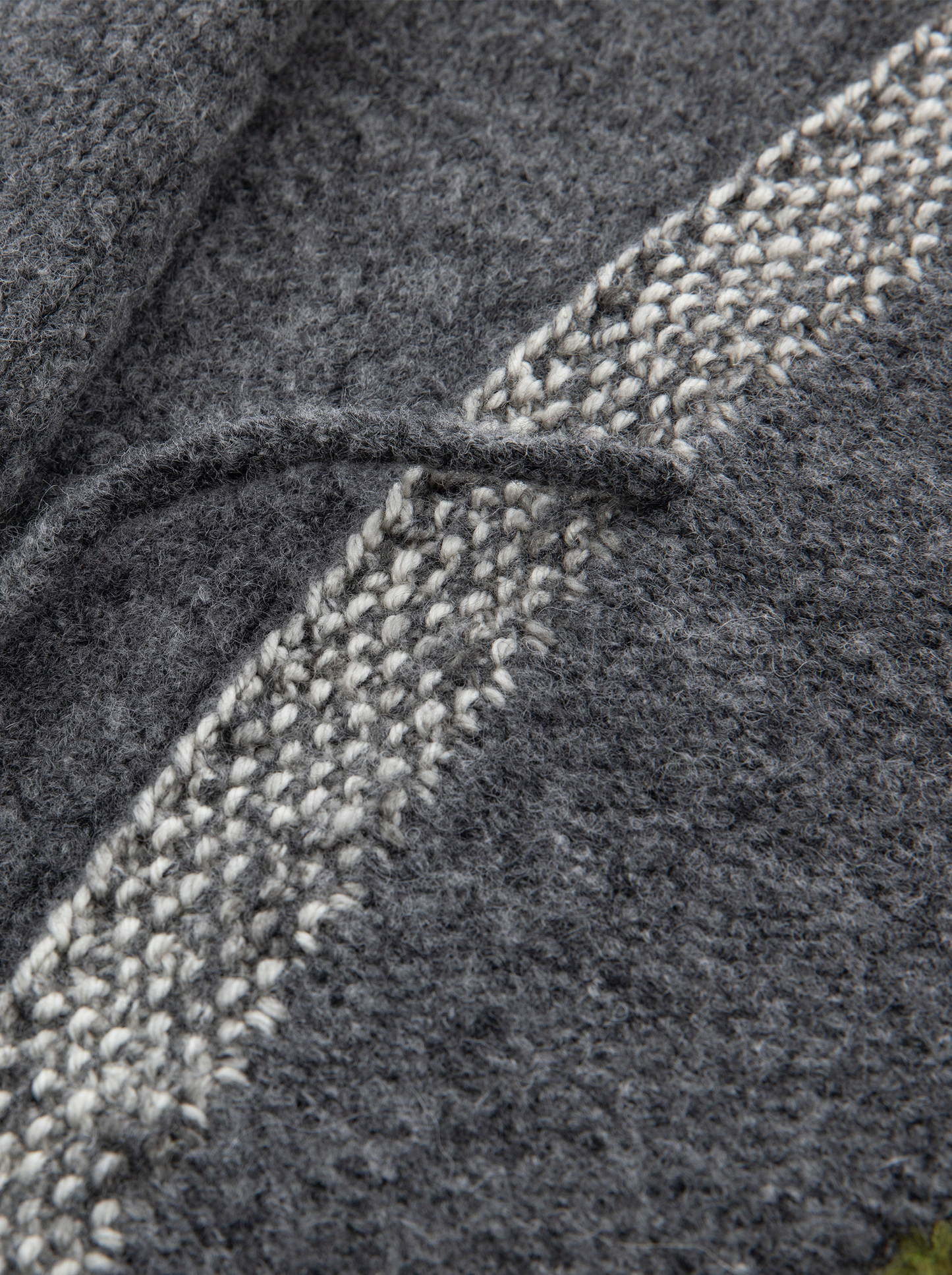 A-03 Patchwork Wrap Cardigan