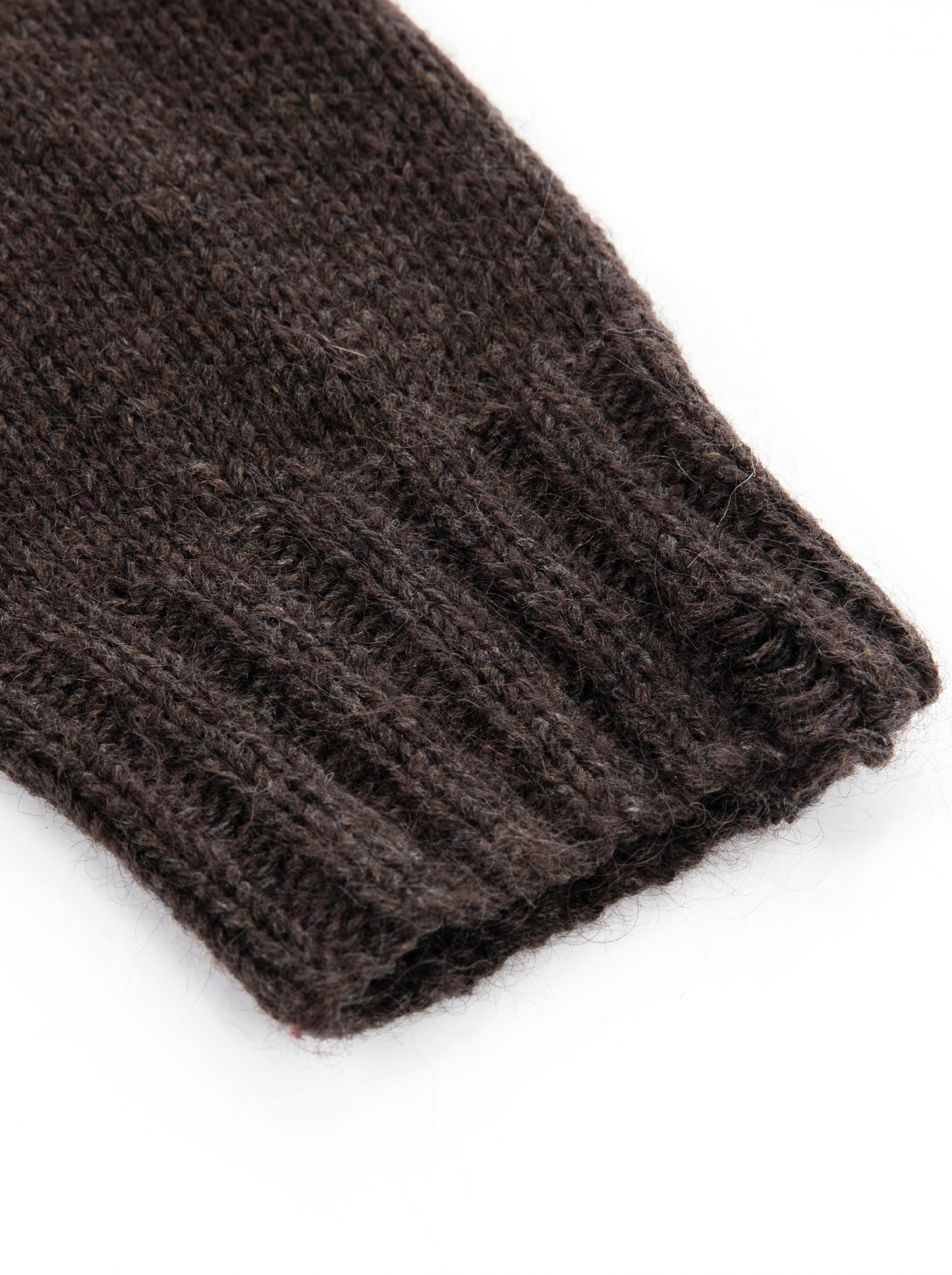 A-02 Vintage-Style Distressed Cardigan