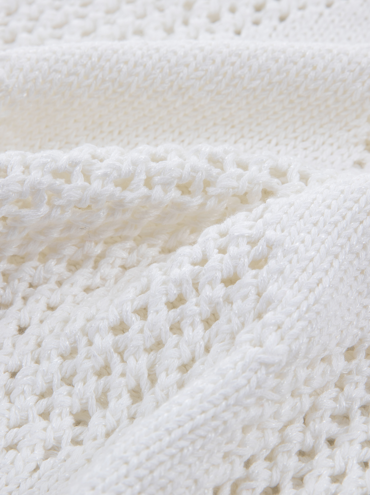 A-15 The Hand-Knit Cotton-Silk Vest