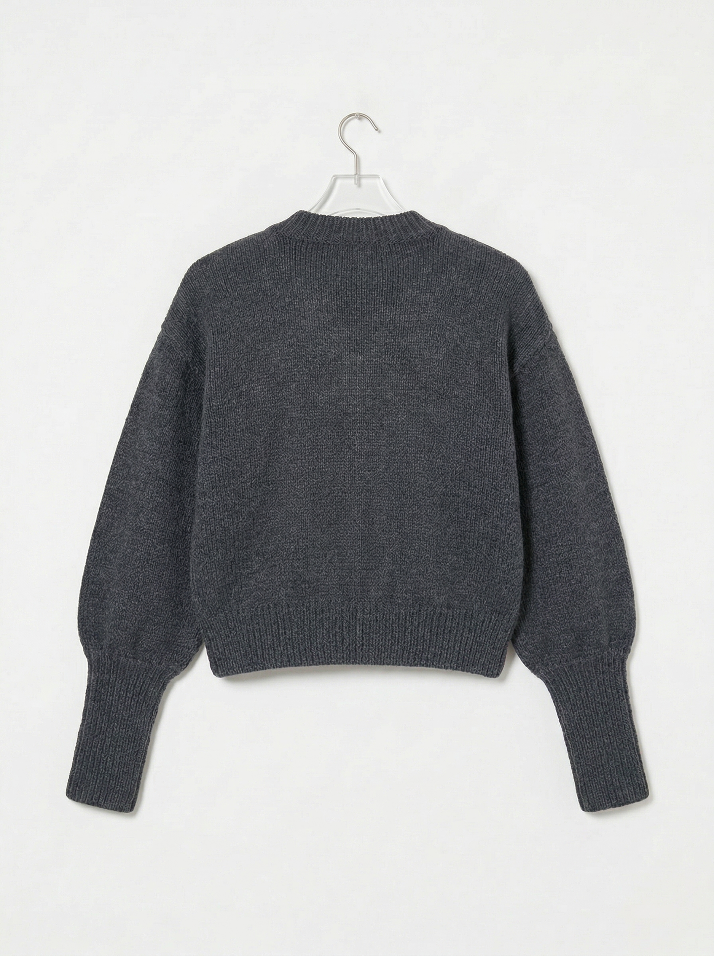 A-05 Hand-Knit Textured Crop Cardigan