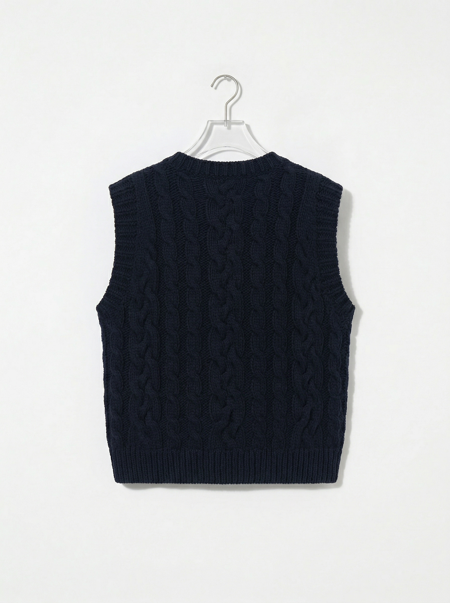 A-14 The Classic Cable Knit Vest