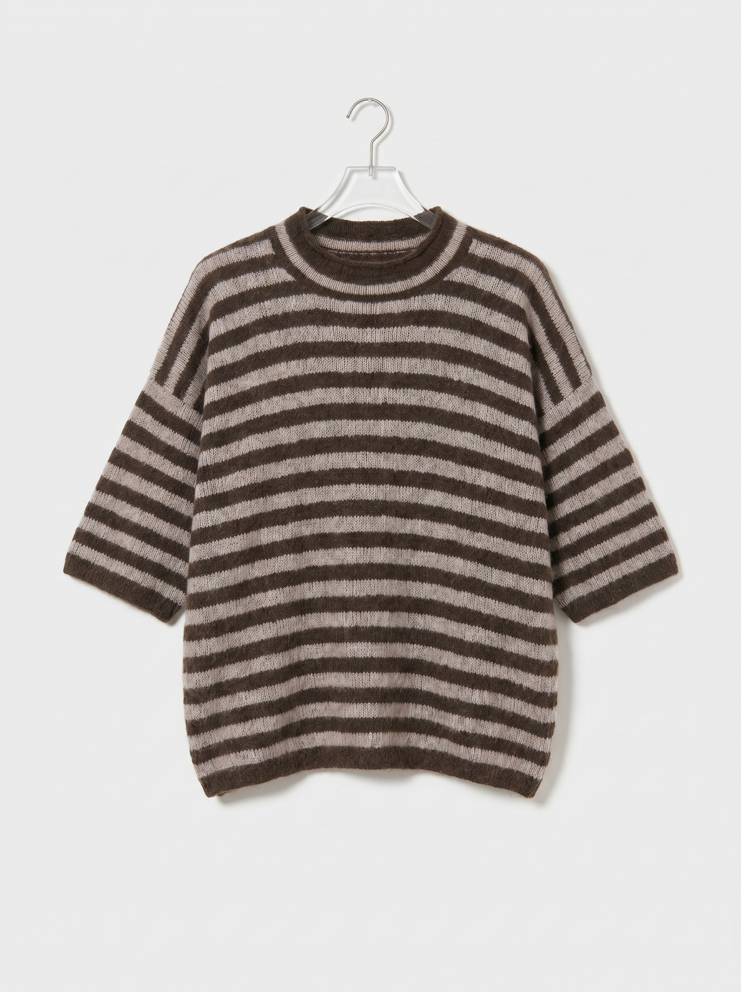 A-21 The Earth-Tone Whisper Knit（3/4 Sleeve）