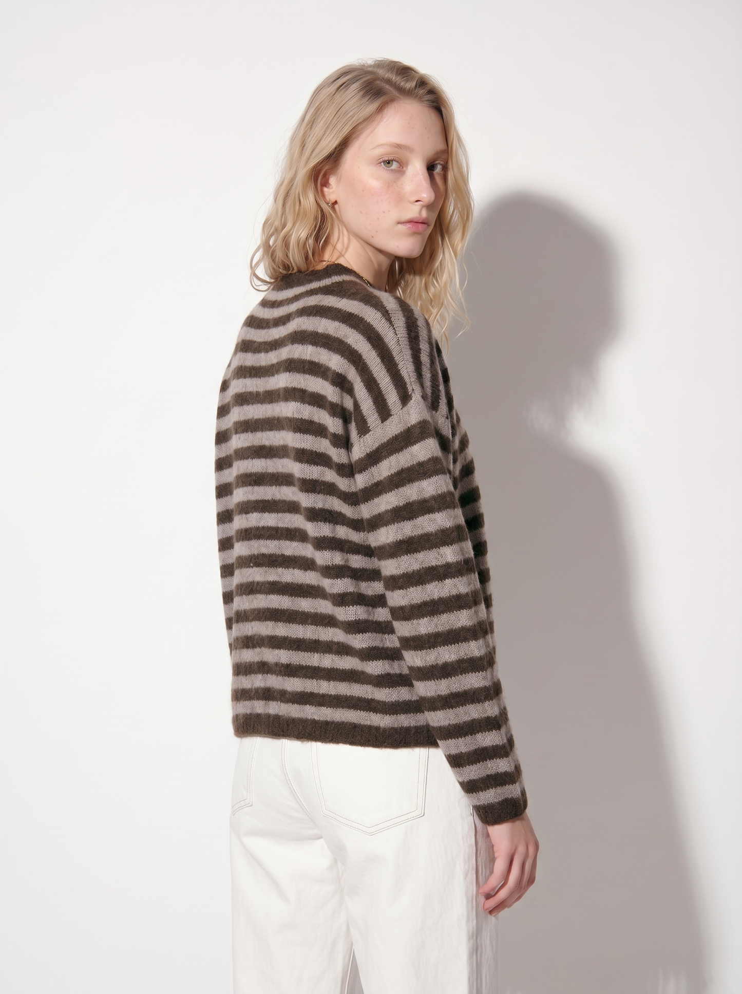 A-08 The Earth-Tone Whisper Knit