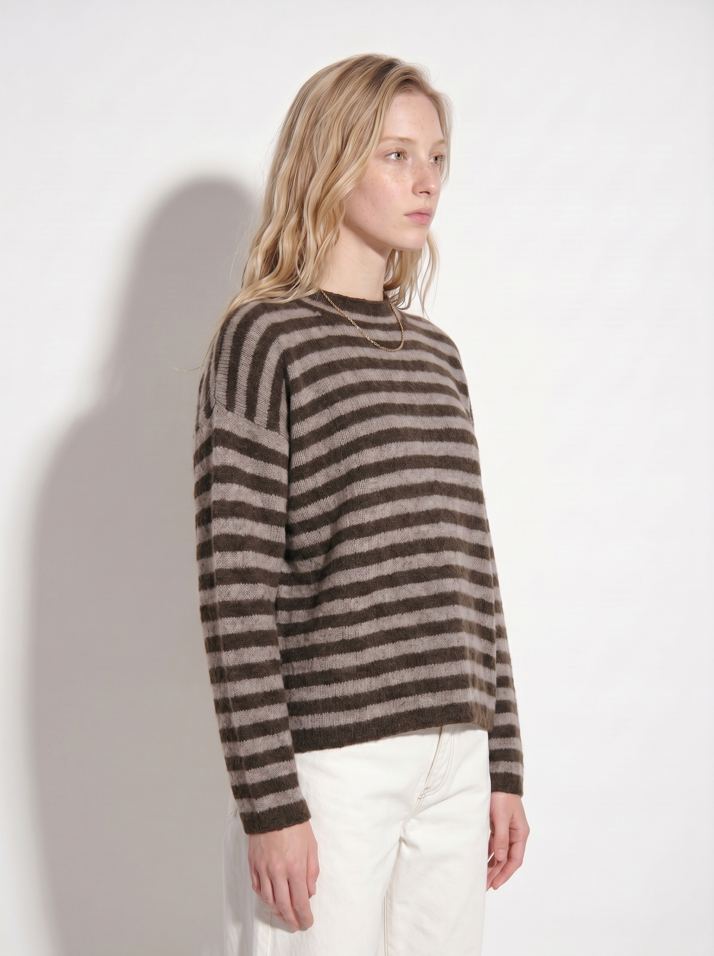 A-08 The Earth-Tone Whisper Knit