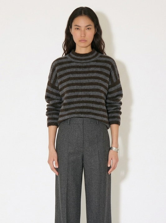 A-08 The Earth-Tone Whisper Knit