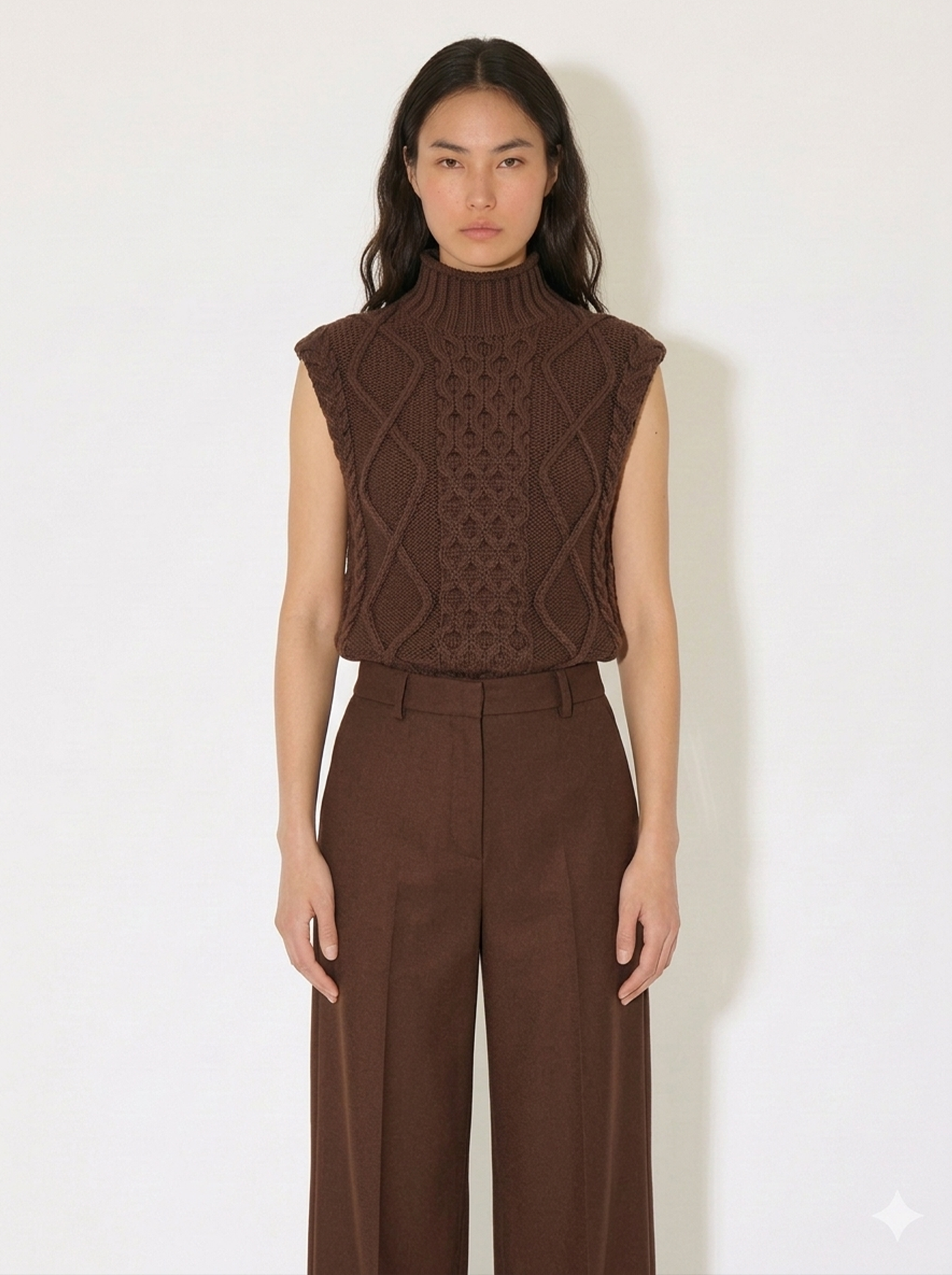 A-17 The Heritage Cable-Knit Vest