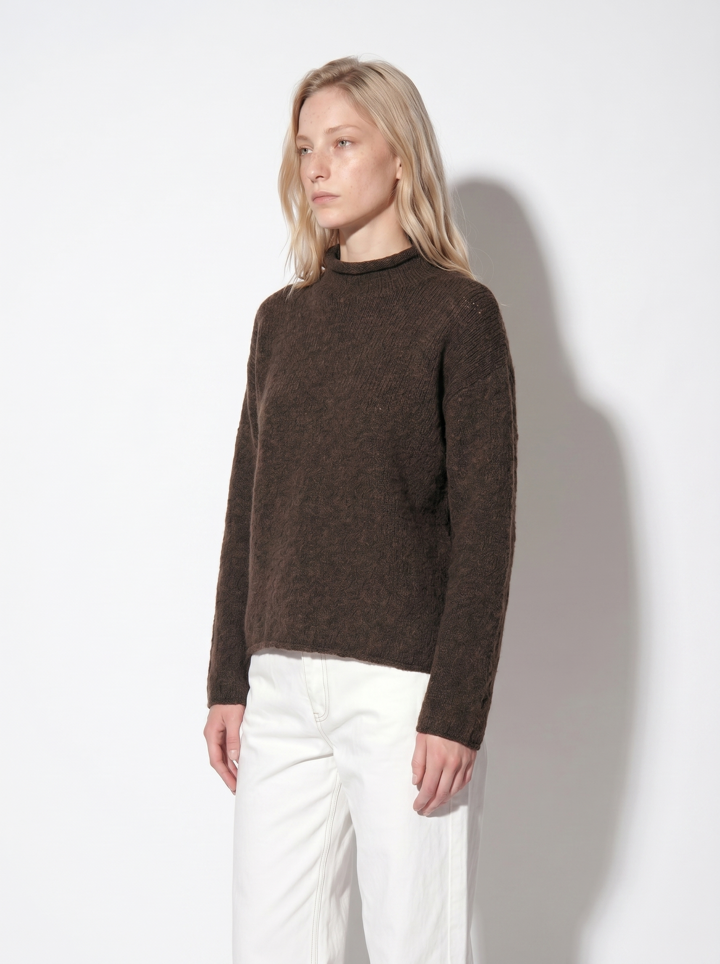 A-25 The Raw-Edge Earth Knit